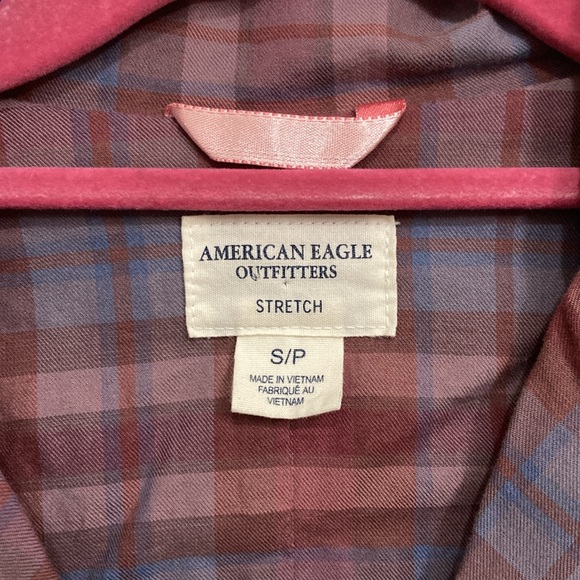 Y2K Plaid American Eagle Blazer - Picture 5 of 7